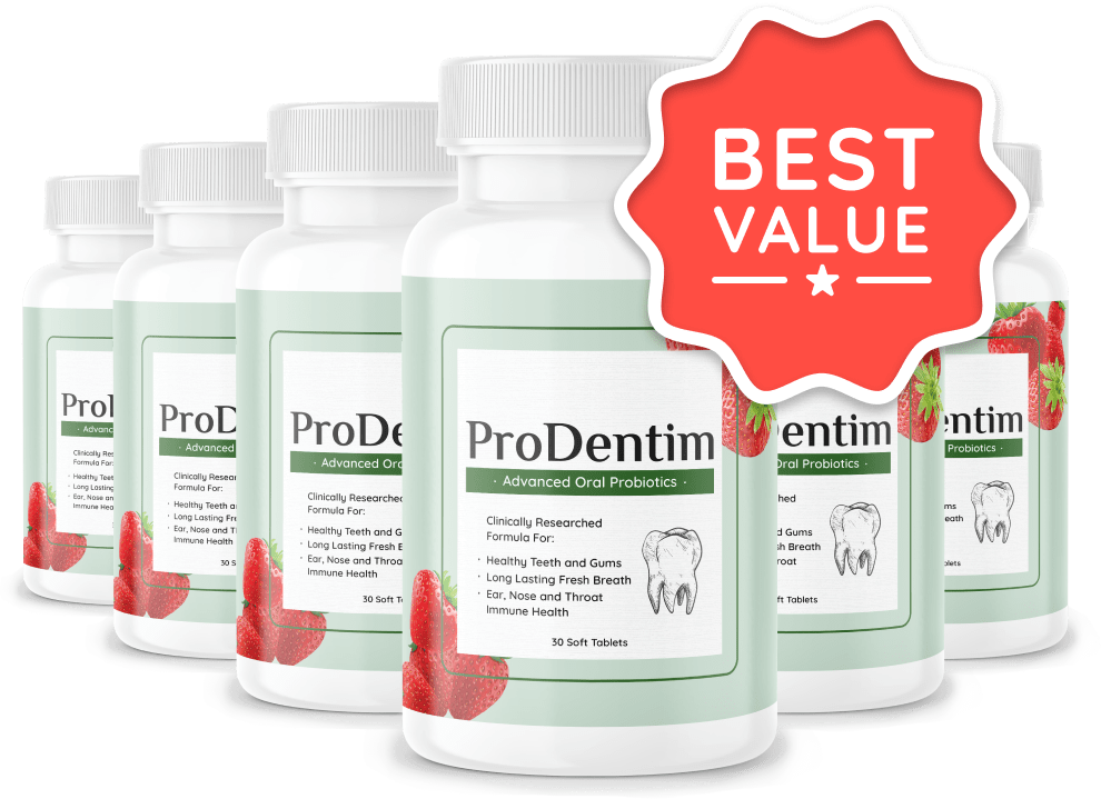 ProDentim - 6 Bottles with Free Bonuses